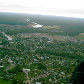 Полет над Малой Вишерой 2007 год